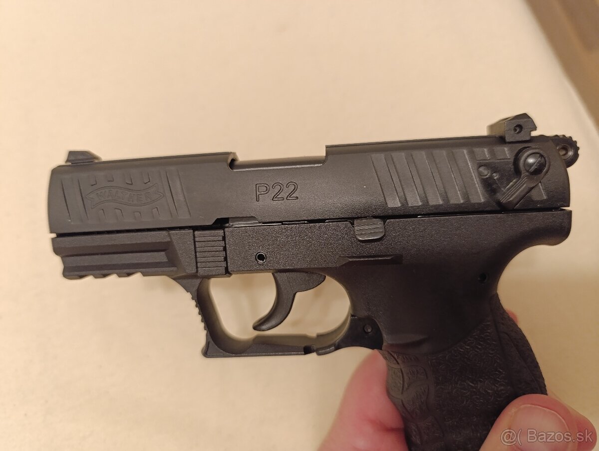 Predám expanznú pištoľ Walther P22Q (Umarex)