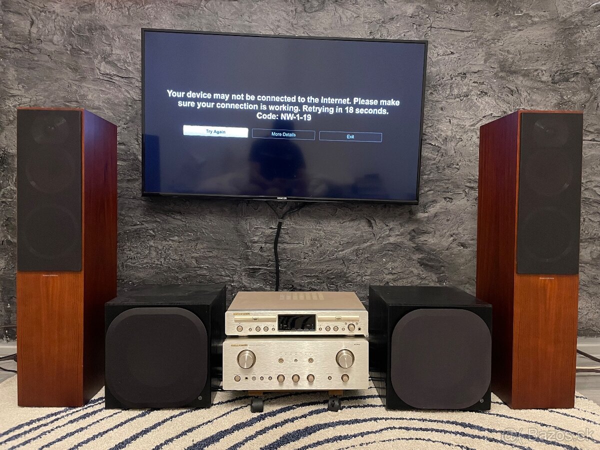 Predám HIFI lacno, Bowers & Wilkins atd