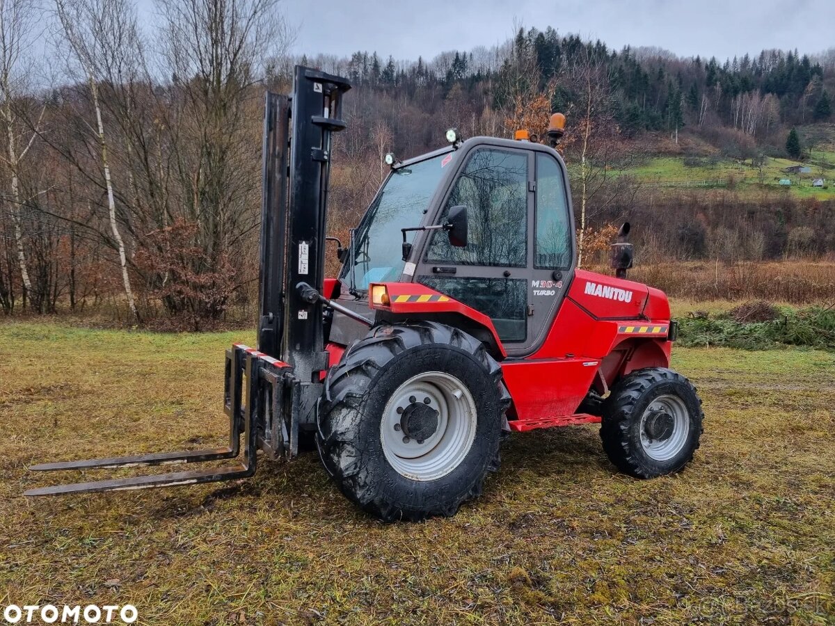 Terénny vysokozdvižný vozík Manitou M30-4 4X4 AKO NOVÝ 2014