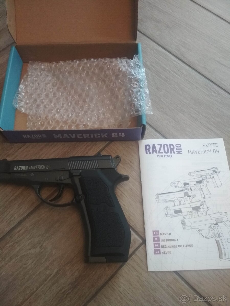 RazorGun Maverick 84 4,5mm vzduchovka na 12 g CO2 -nová