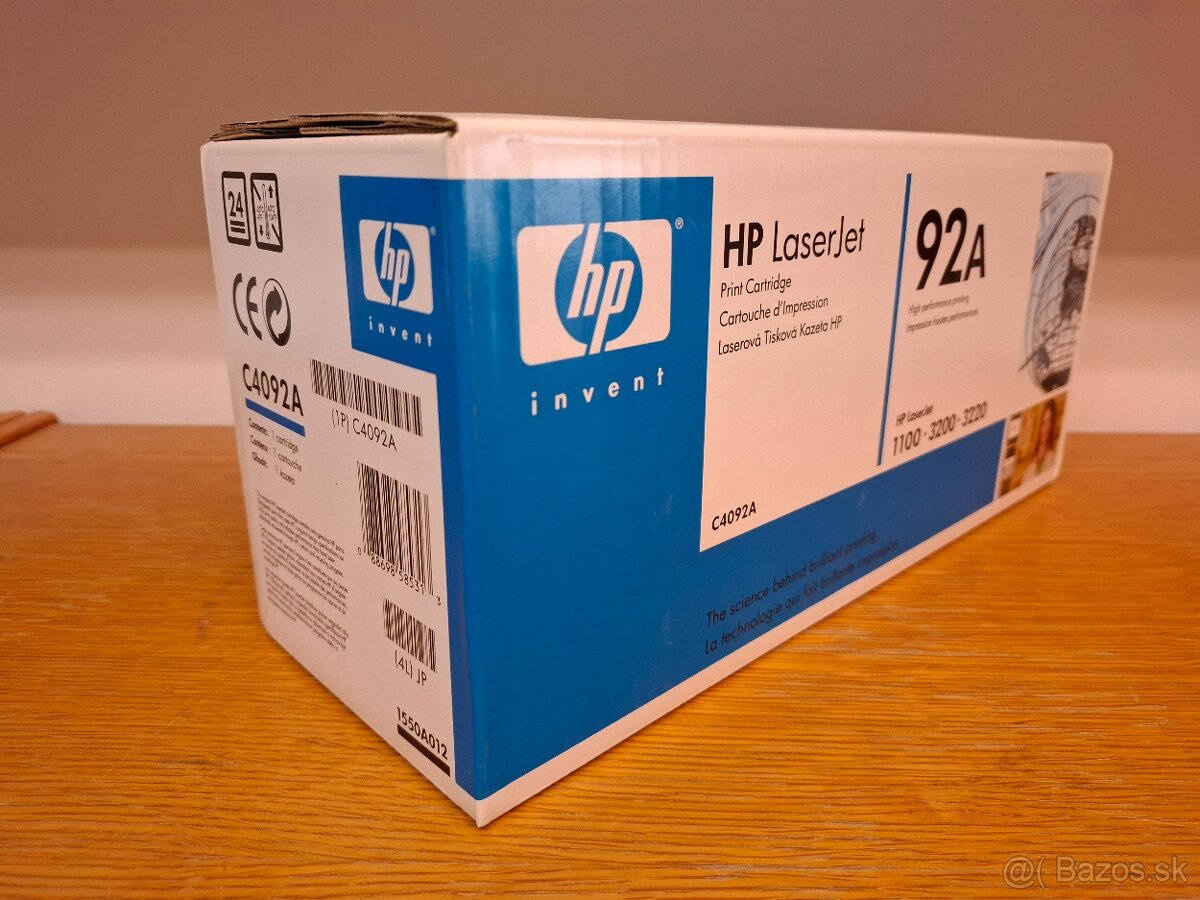 Predám toner HP c4092a