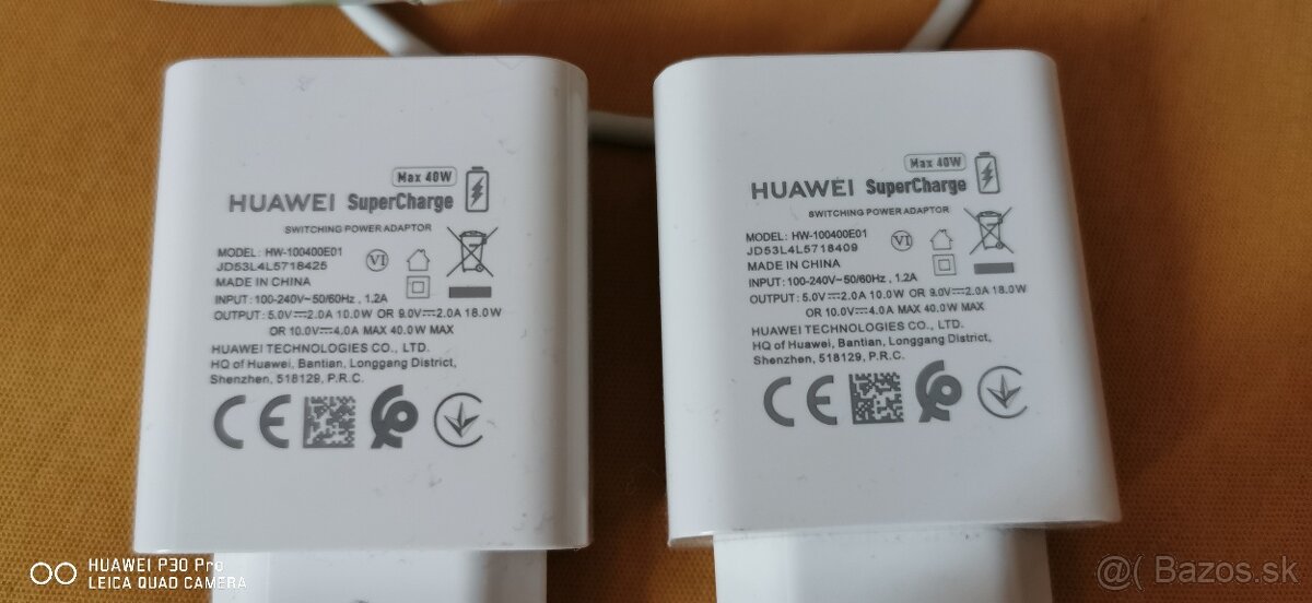 Huawei SuperCharge rýchlo nabíjačka 40w