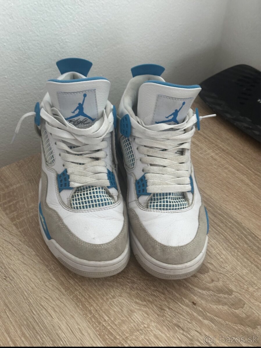 Jordan 4 Militari blue