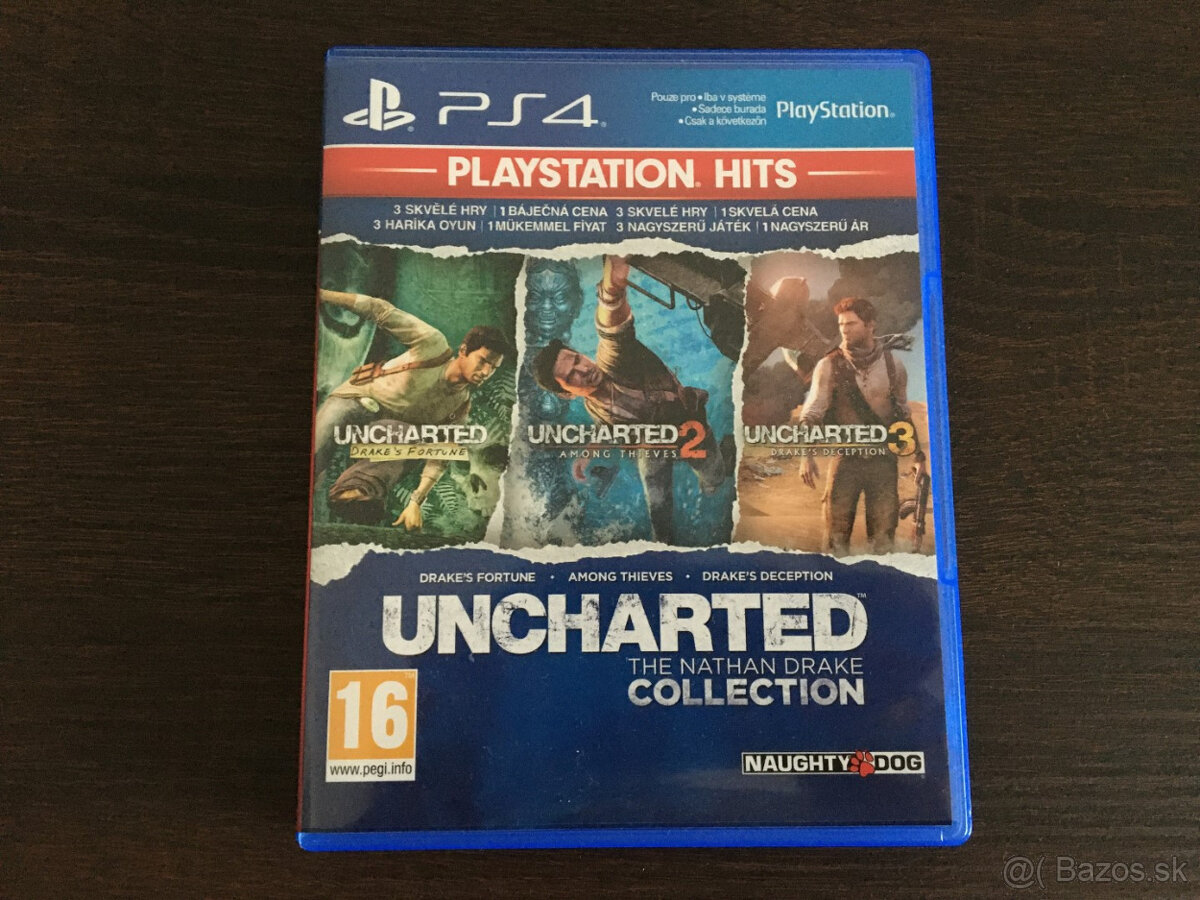 PS4 Uncharted The Nathan Drake Collection