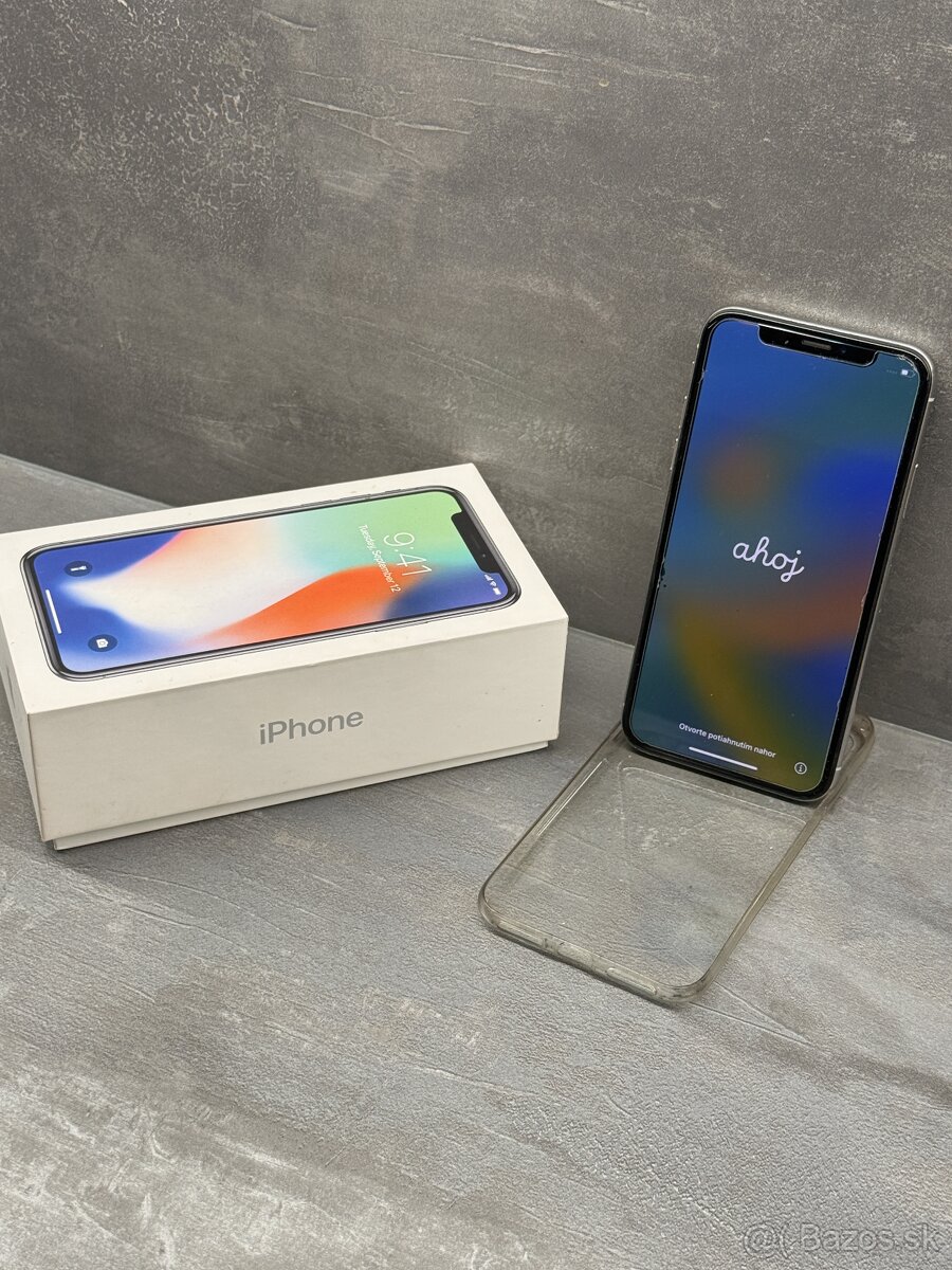 iPhone X Silver BATERIA 100%