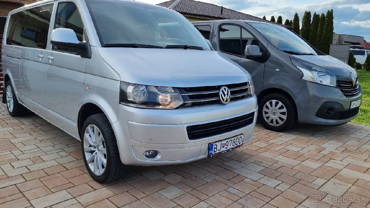 Prenájom 9 miestne VW Caravelle 2.0 TDI 103kw