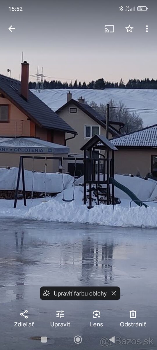 Ponúkam na predaj záhradnú vežu so šmykľavkou