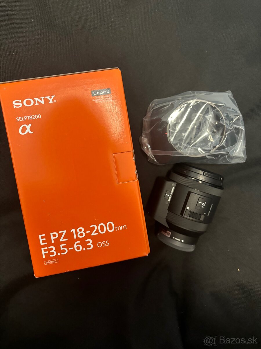 Sony PZ 18-200 F3,5-6,3