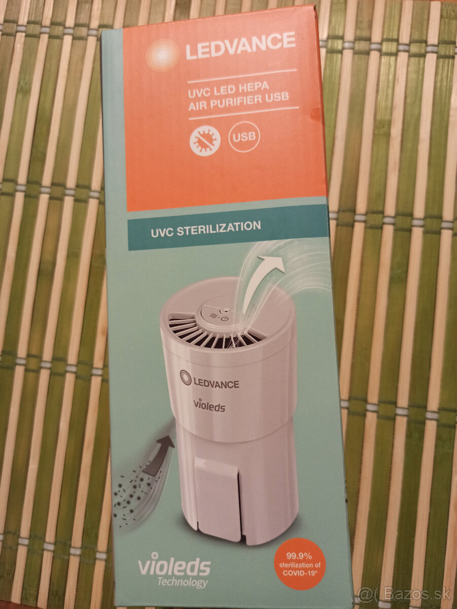 LEDVANCE UV-C LED HEPA AIR PURIFIER USB Čistič vzduchu