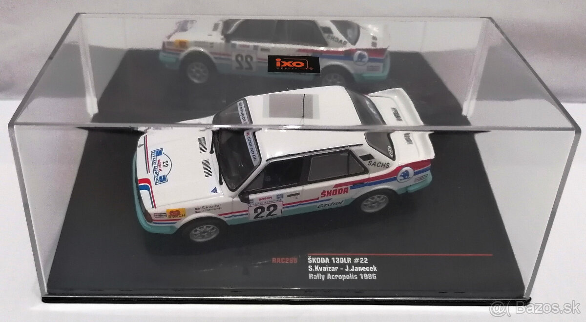 Škoda 130 LR #22 Kvaizar/Janecek Acropolis 1986 - 1:43 - IXO