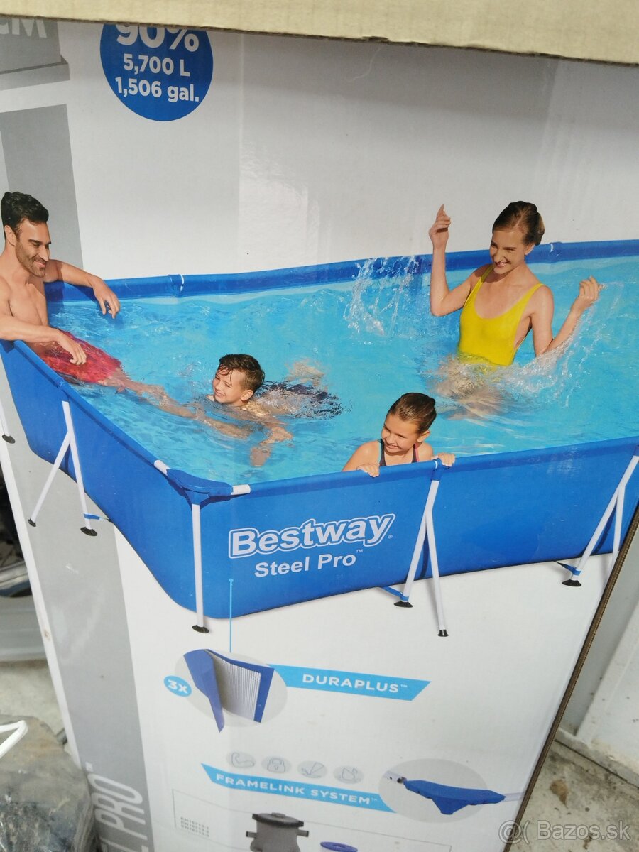 Konštrukcia bazén bestway 4x2.11 m