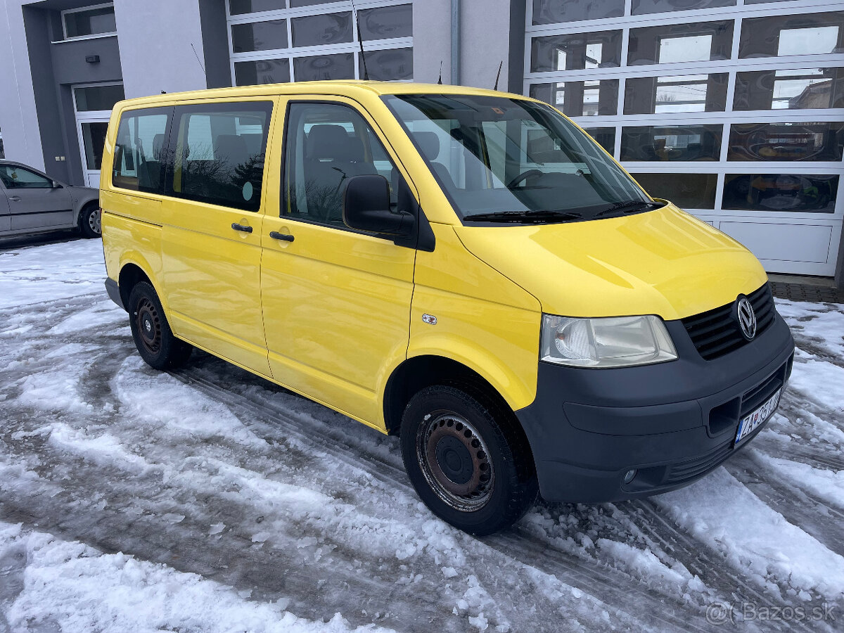 Volkswagen T5 1.9 TDi 7-miestny BUS, odpočet DPH