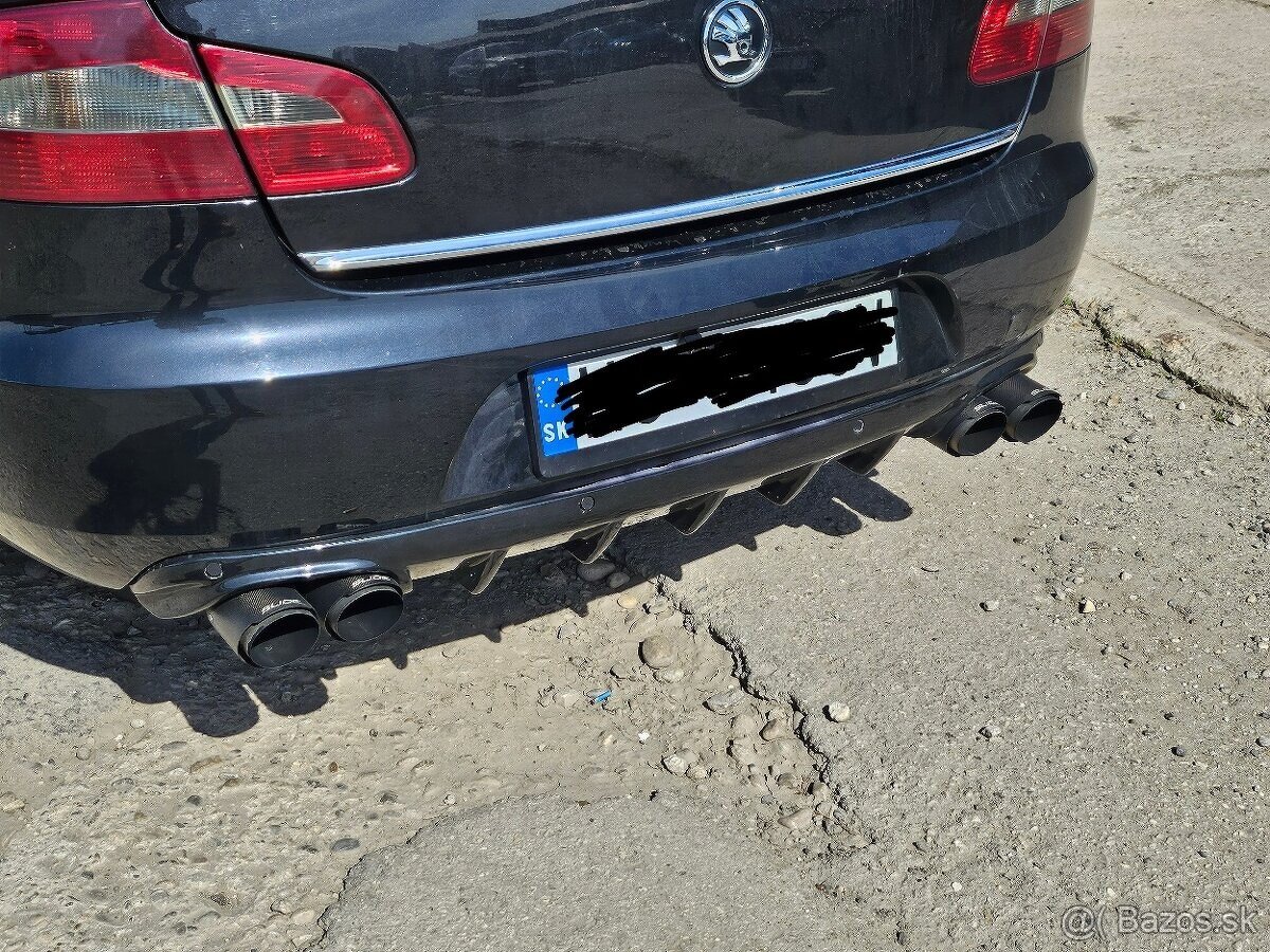 Športový výfuk Škoda superb 2