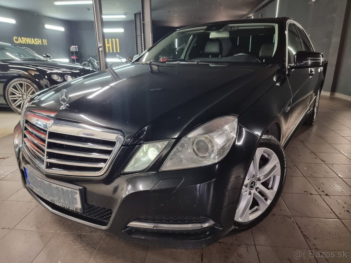 Prenájom motorového vozidla MERCEDES E sedan