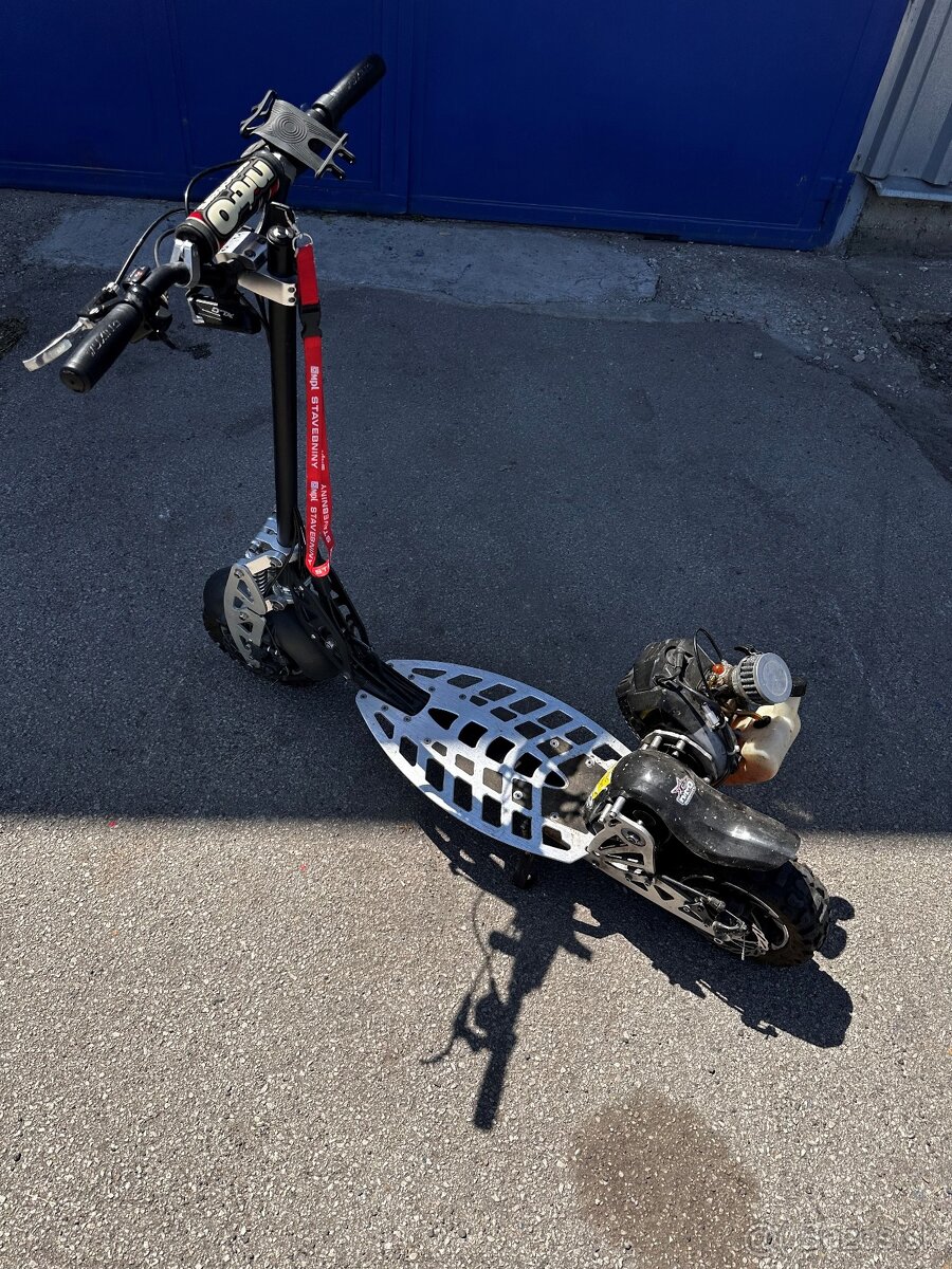 Benzínová kolobežka XG10 NITRO SCOOTERS