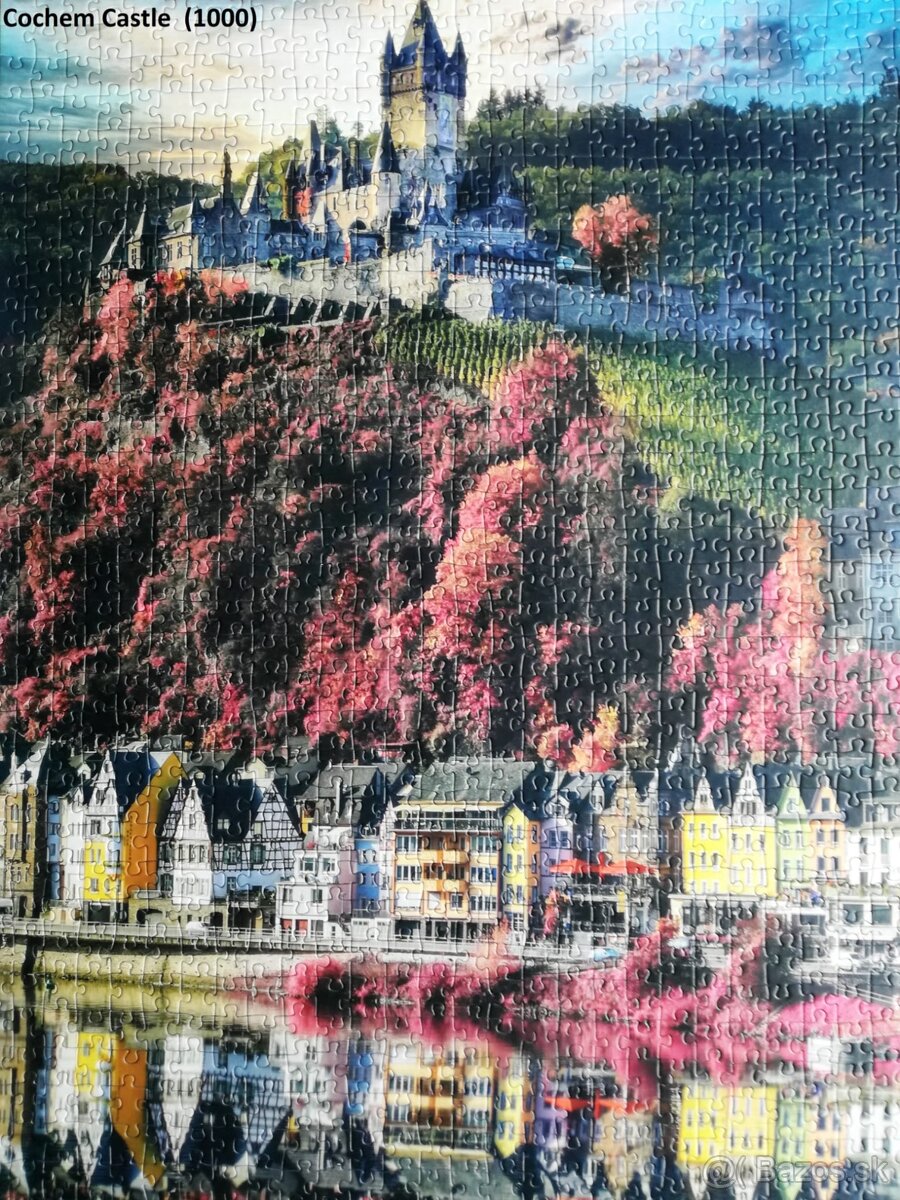 Puzzle 1000 dielikové Cochem