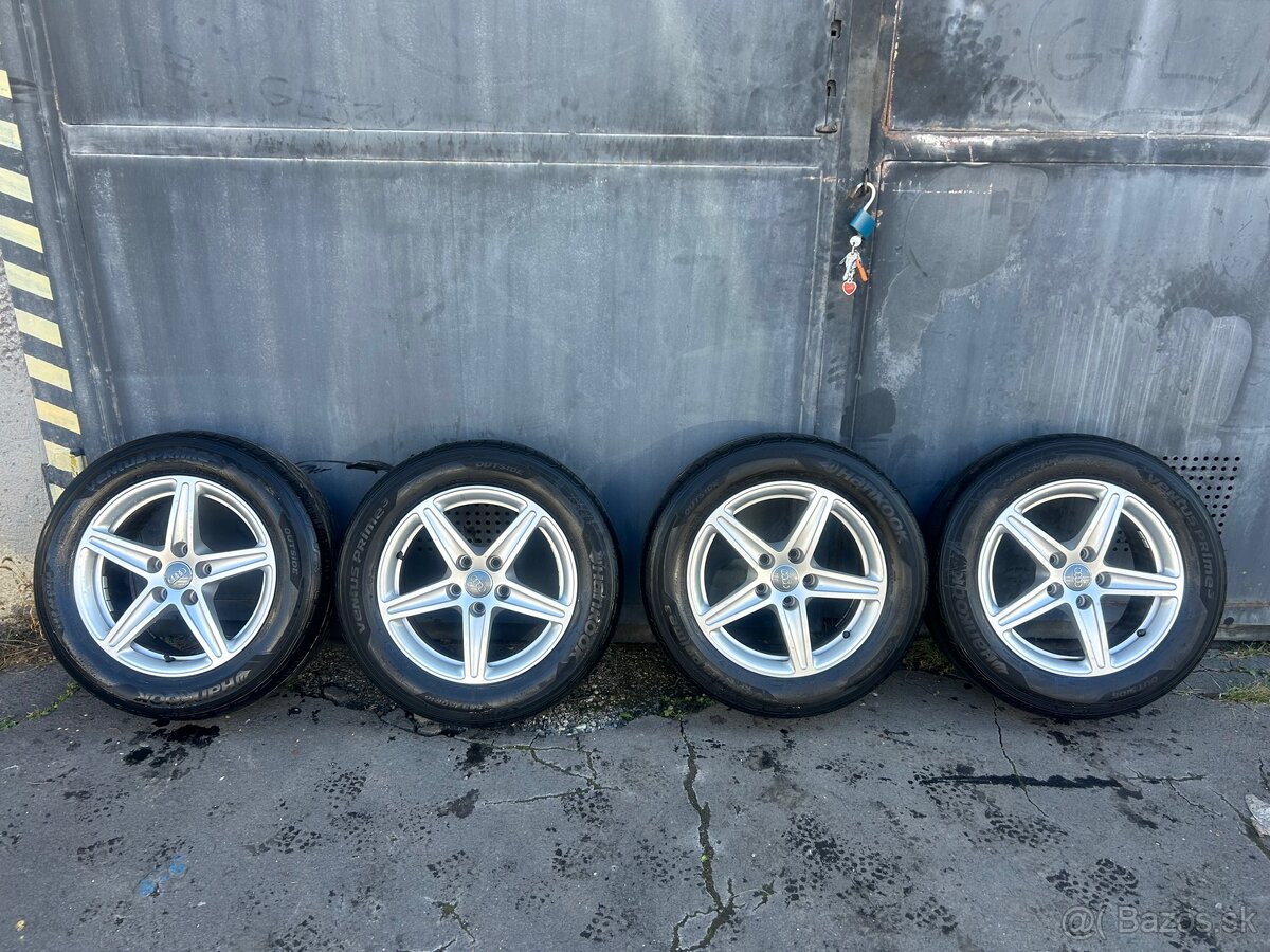 Letná sada originál Audi 5x112 205/60 R16