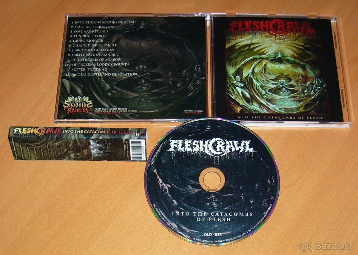 FLESHCRAWL - "Into The Catacombs Of Flesh"