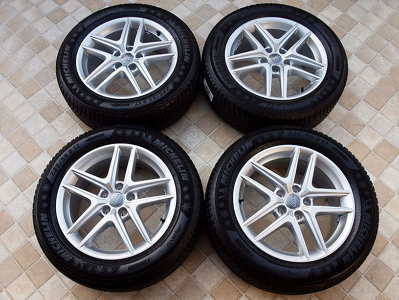 17" Alu kola = 5x112 =AUDI A4 ALLROAD – ZÁNOVNÍ - ZIMNÍ