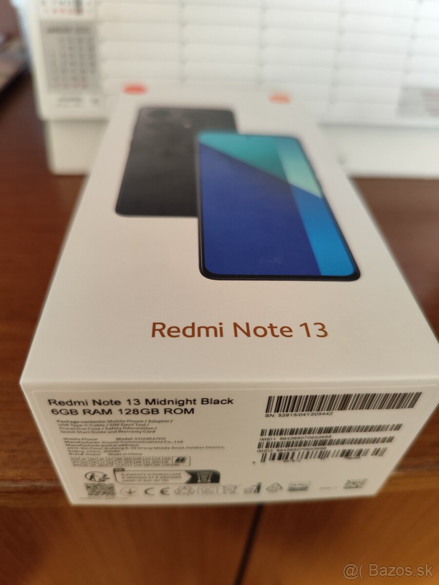 Xiaomi Redmi Note 13 128GB úplne novy