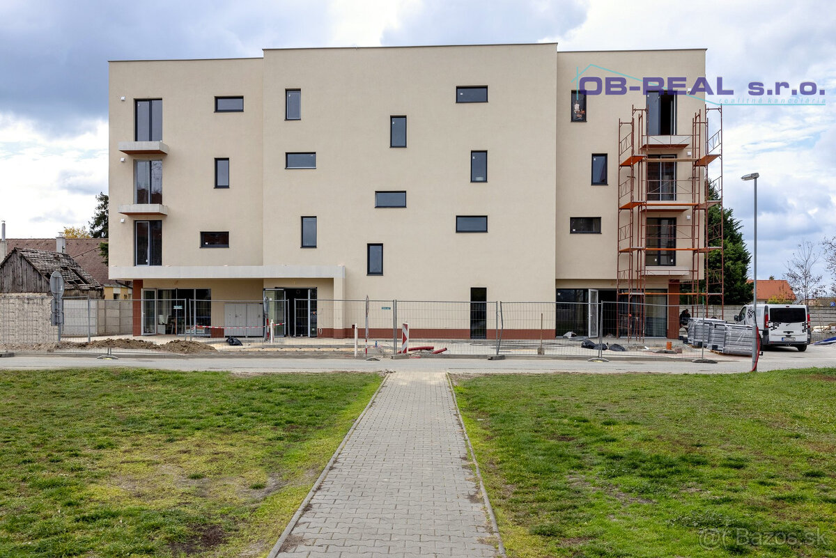 Predaj moderných 2izb bytov 55m2 v novostavbe v centre Sládk