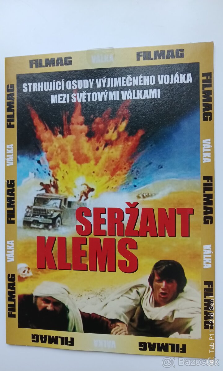 DVD film Seržant Klems