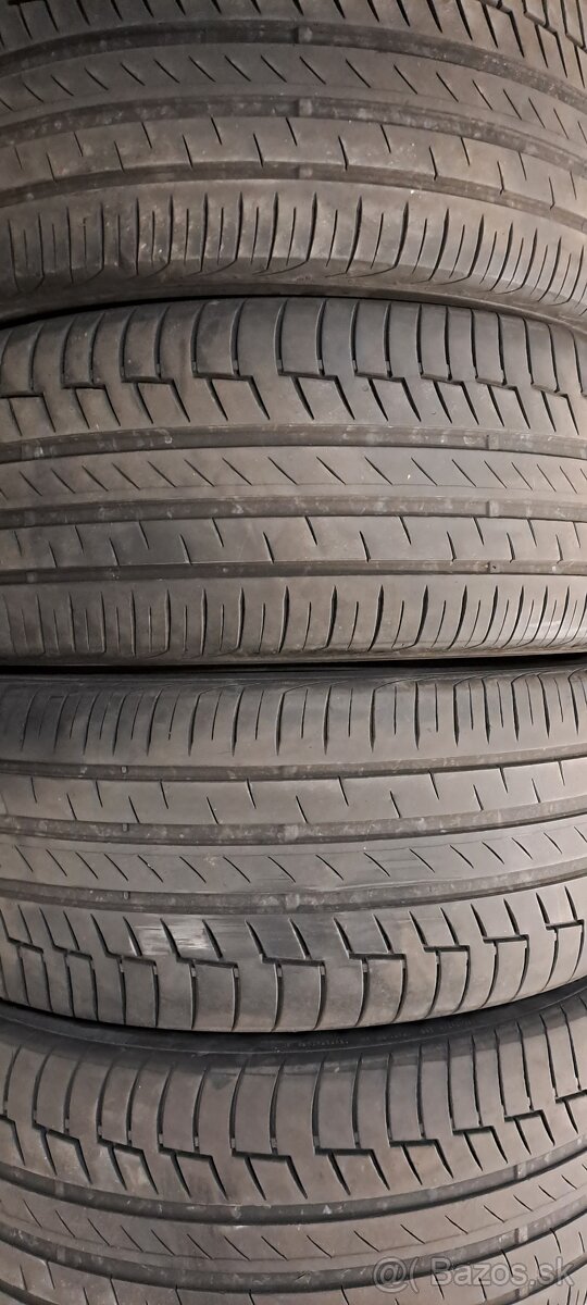 Predám 4ks jazdené letné pneumatiky 255/45r20-105V Continent