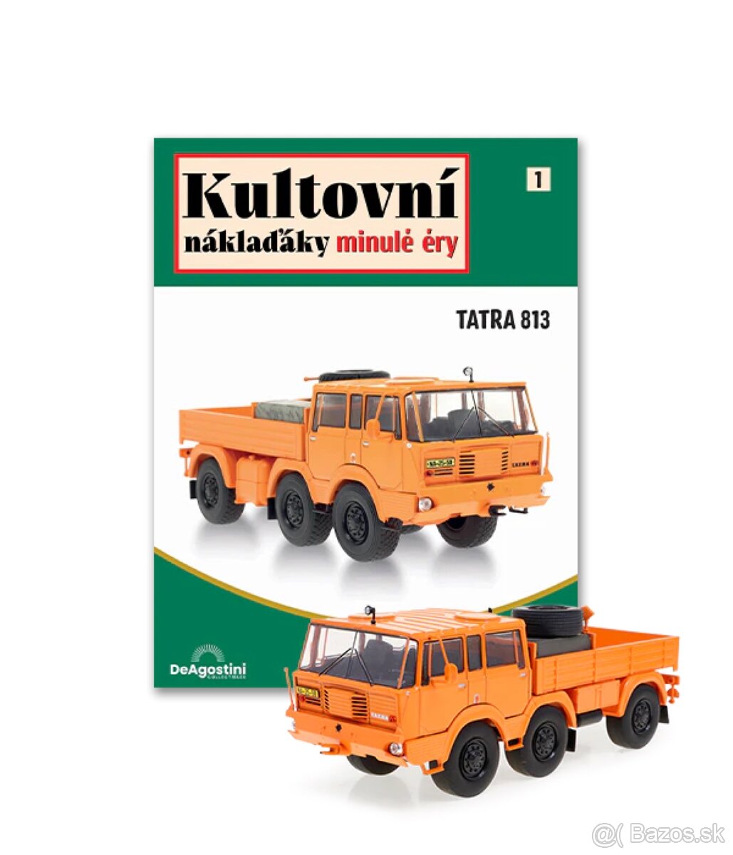 Model TATRA 813 v mierke 1:43