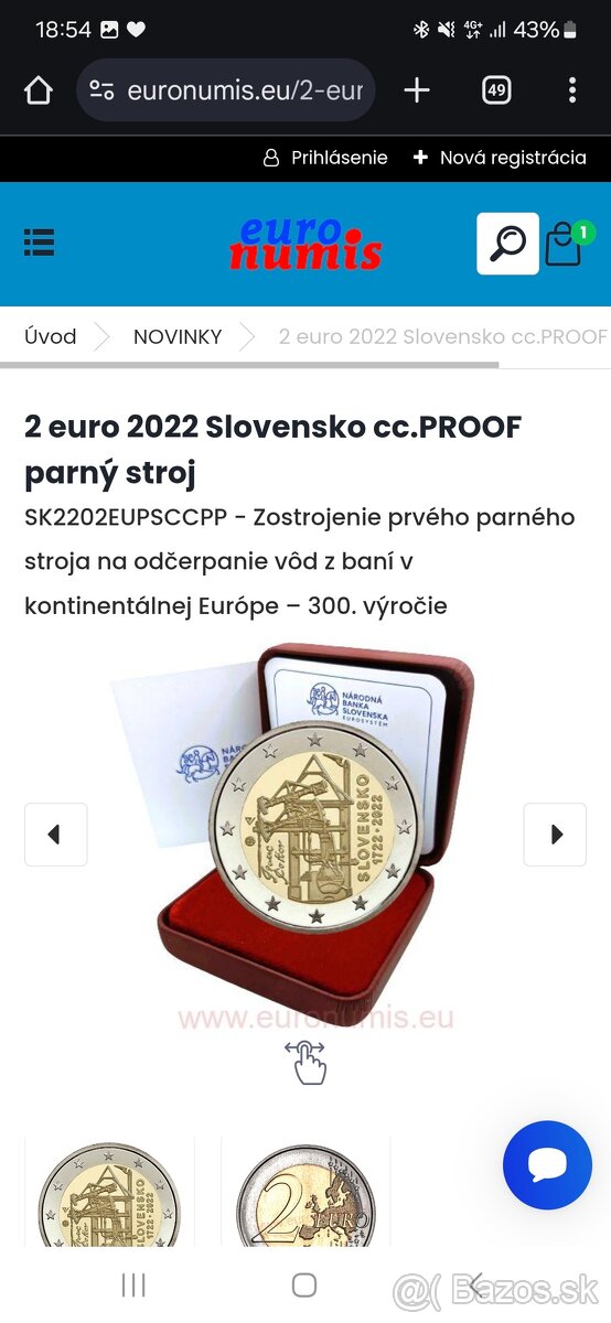 predám zberateľské mince