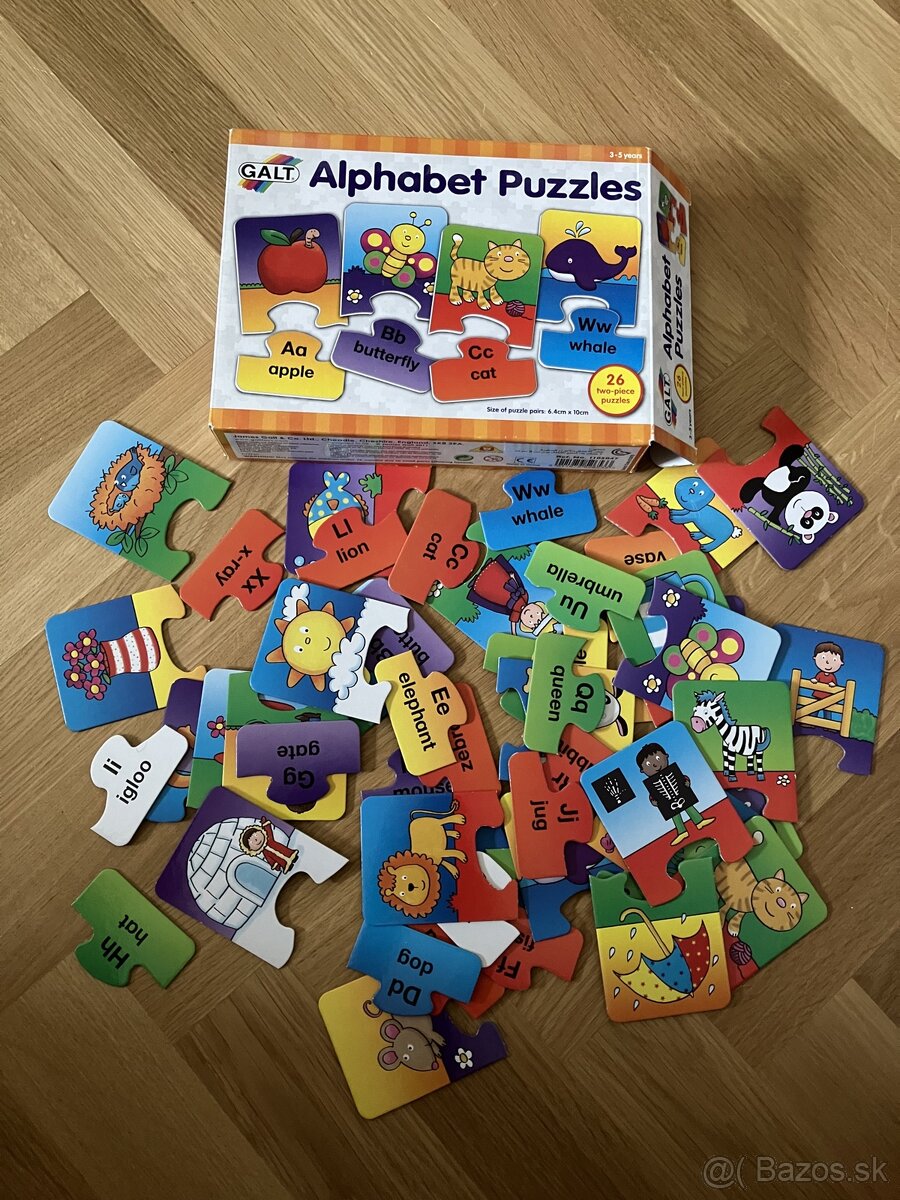 Angličtinu Alphabet Puzzles