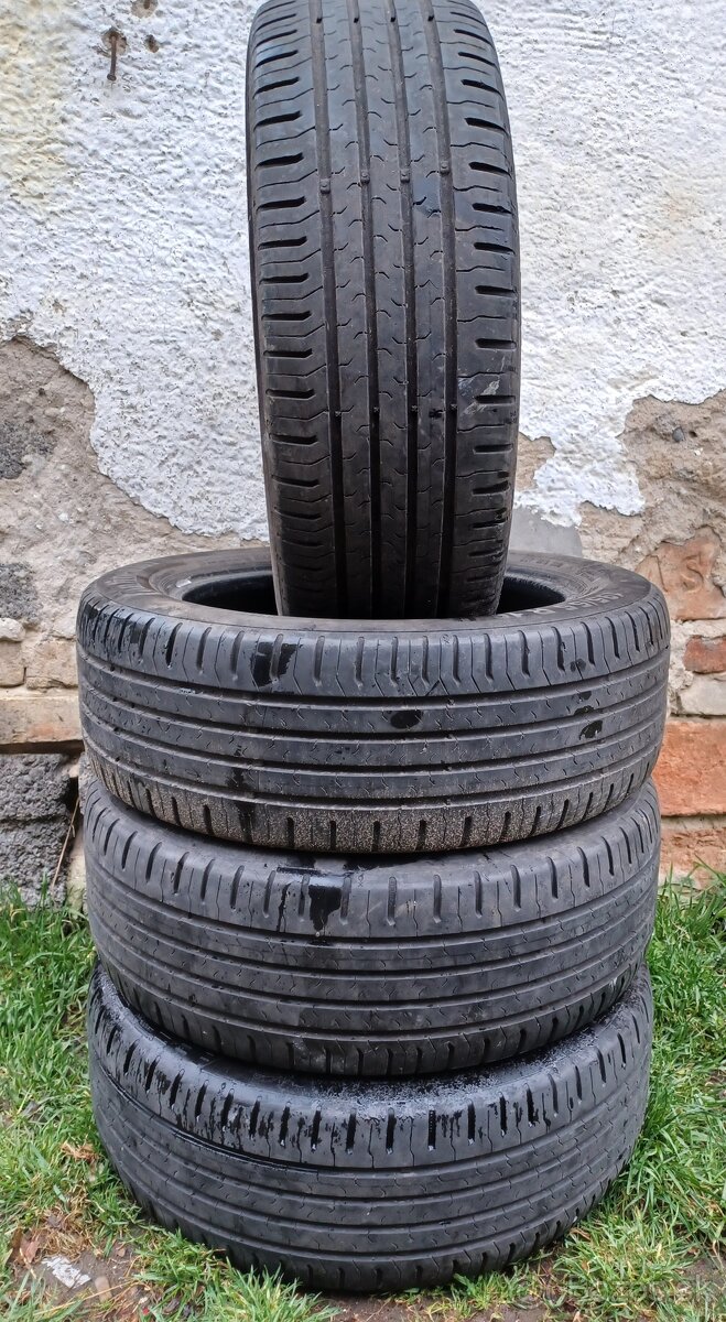 Predám 4-letné pneumatiky Continental Eco 195/55 R16