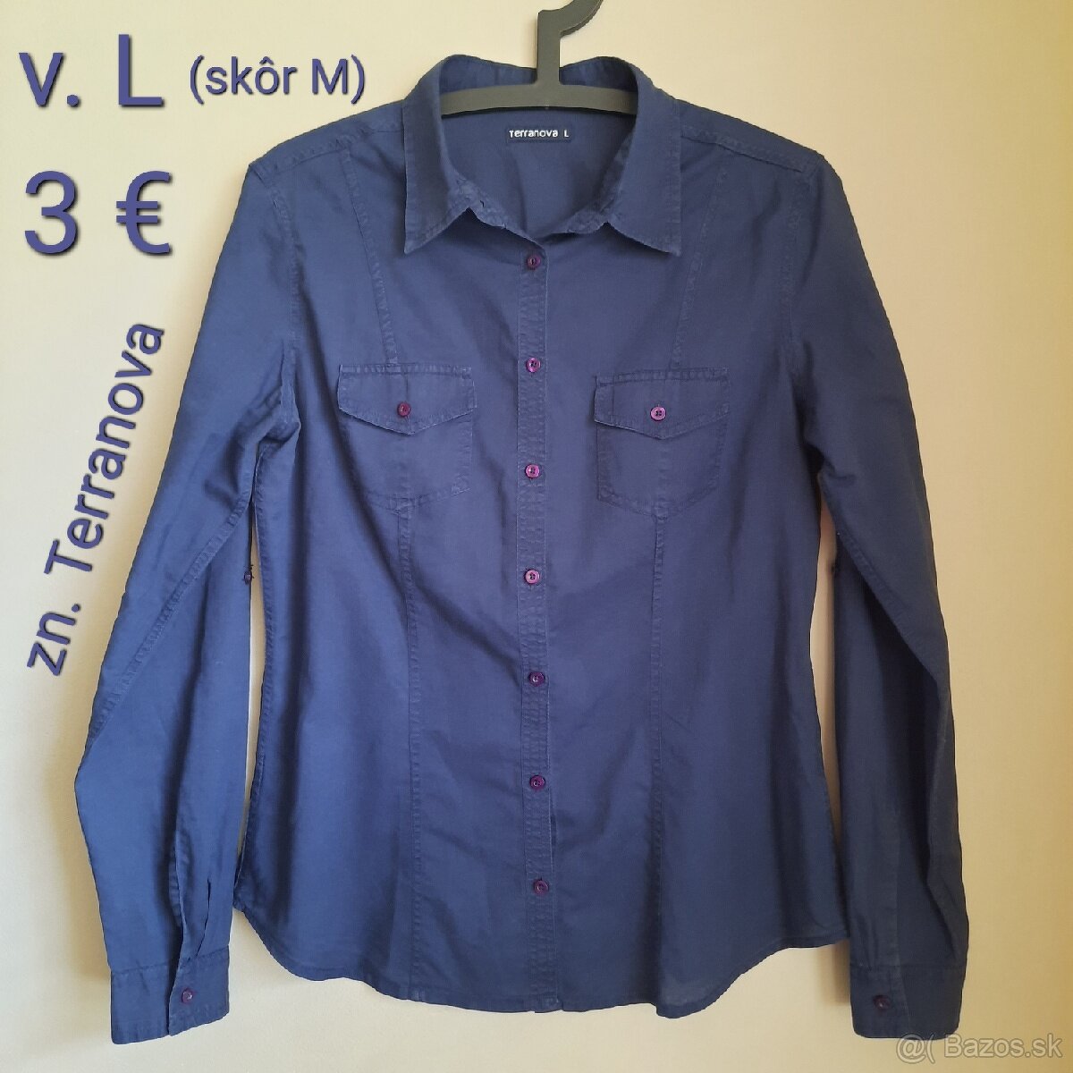 KOŠEĽA/BLÚZKA (v. M/L) Terranova - 3 €