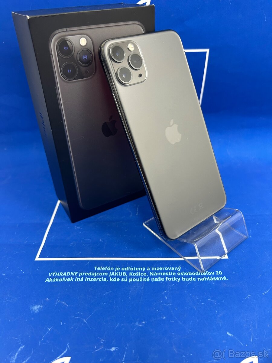 Apple iPhone 11 Pro 256GB Space Gray-Batéria 100%