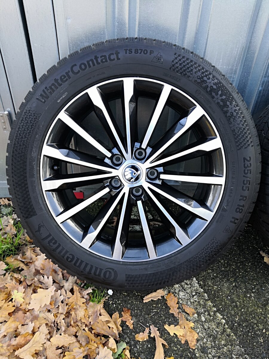 Zimní alu kola Trinity 18" Škoda Kodiaq 235/55 R18