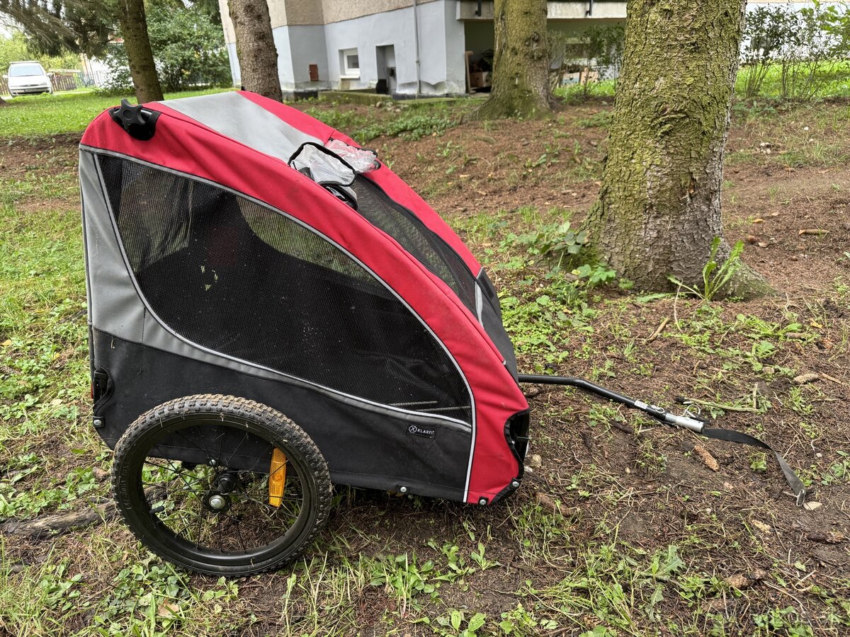 Vozik,prives za bicykel pre psa