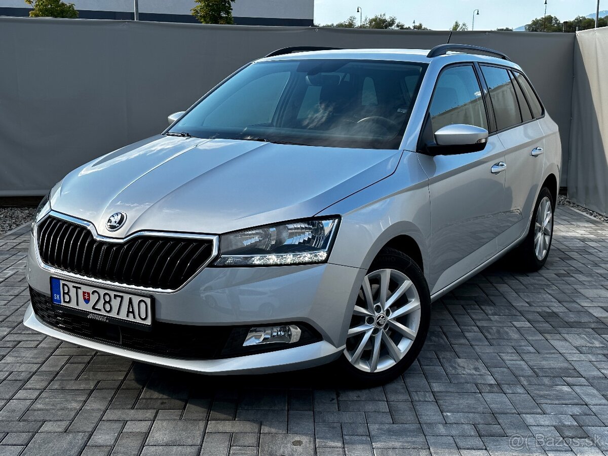 ŠKODA FABIA COMBI / V ZÁRUKE / 33000 KM  / DPH / LED /