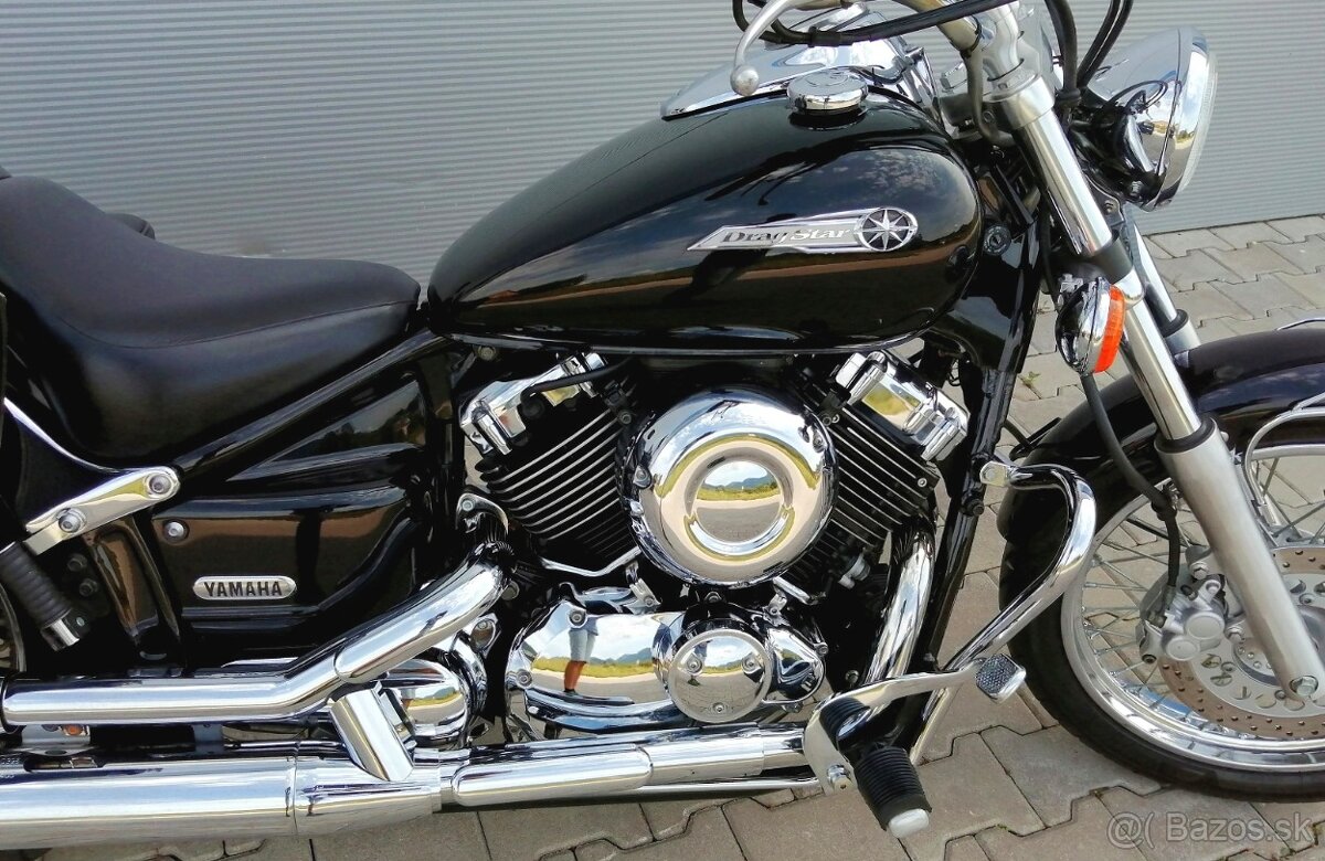 YAMAHA DRAGSTAR XVS 650, /Top stav motocykla, naj:15.800km