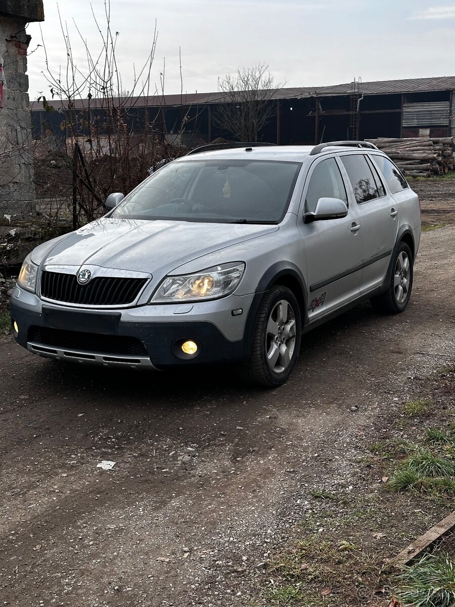 Rozpredam Skoda Octavia 2 Scout 4x4 facelift