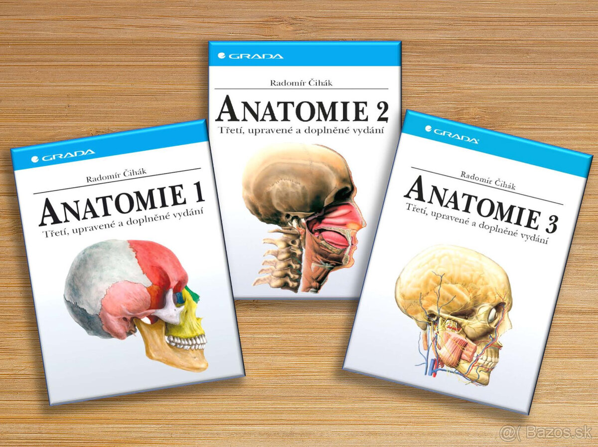 Anatomie 1,2,3 (R. Čihák) v PDF