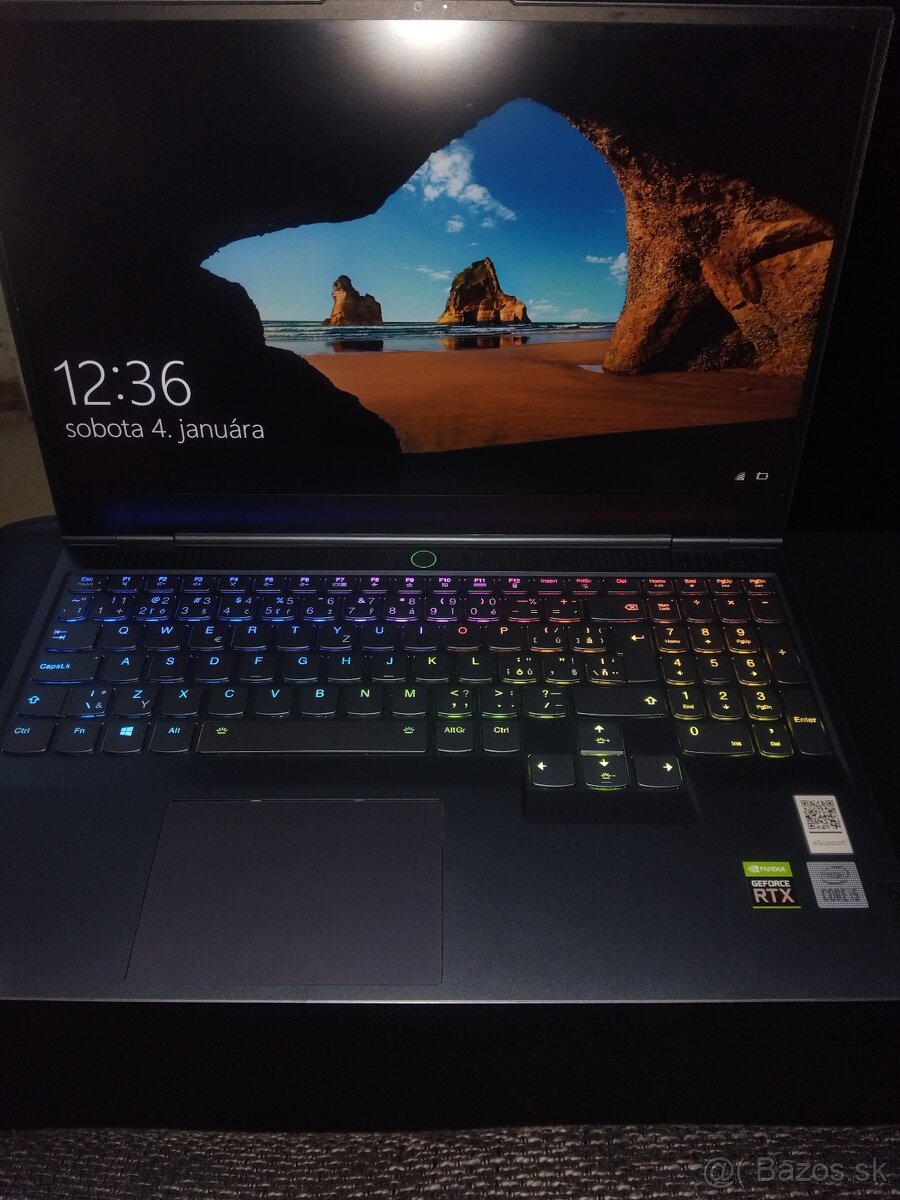 Predám kovový herny notebook Lenovo legion slim 7