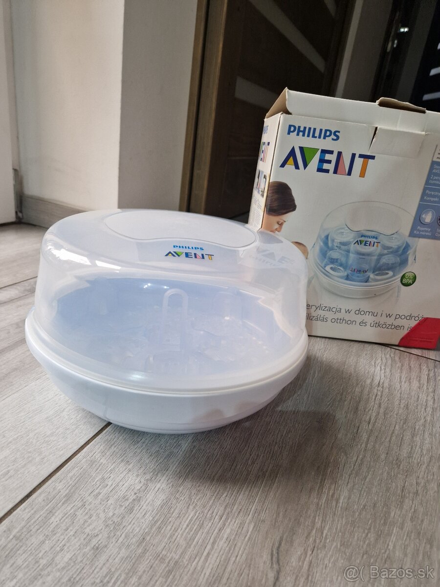 Avent sterilizátor, ručná odsávačka