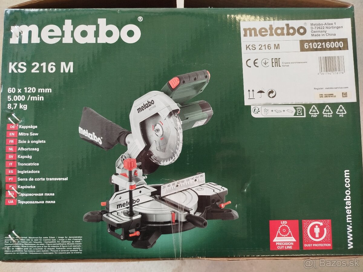 Metabo ks 216 M