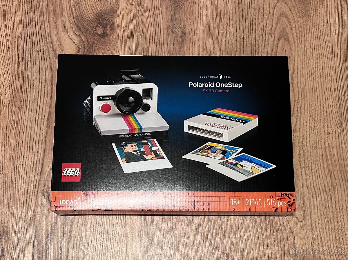 Nové LEGO Ideas 21345 Fotoaparát Polaroid OneStep SX-70