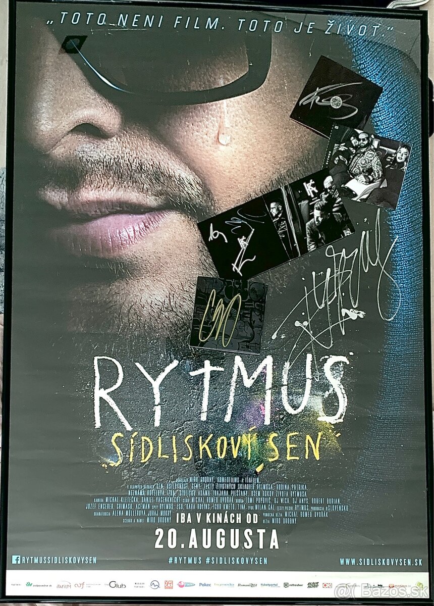 Rytmus / Kontrafakt kino plagat + CD