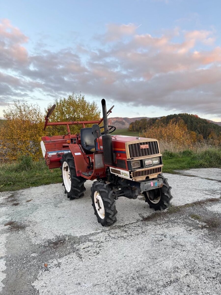 Japonsky malotraktor Yanmar F16