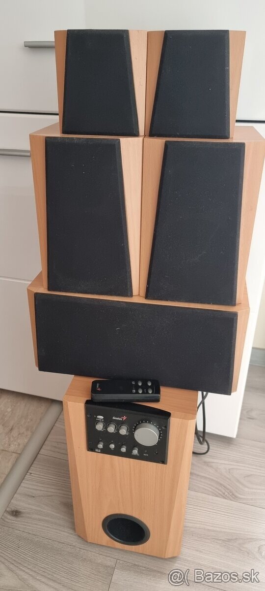 Predám repro zostavu Genius SW 5.1 Home Theater