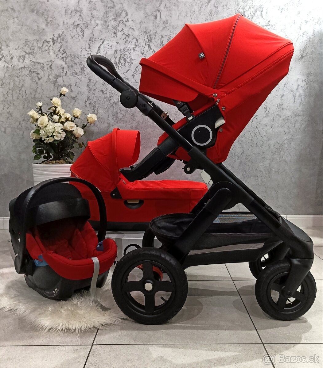 TERÉNNA TROJKOMBINÁCIA STOKKE TRAILZ BLACK LIMITED