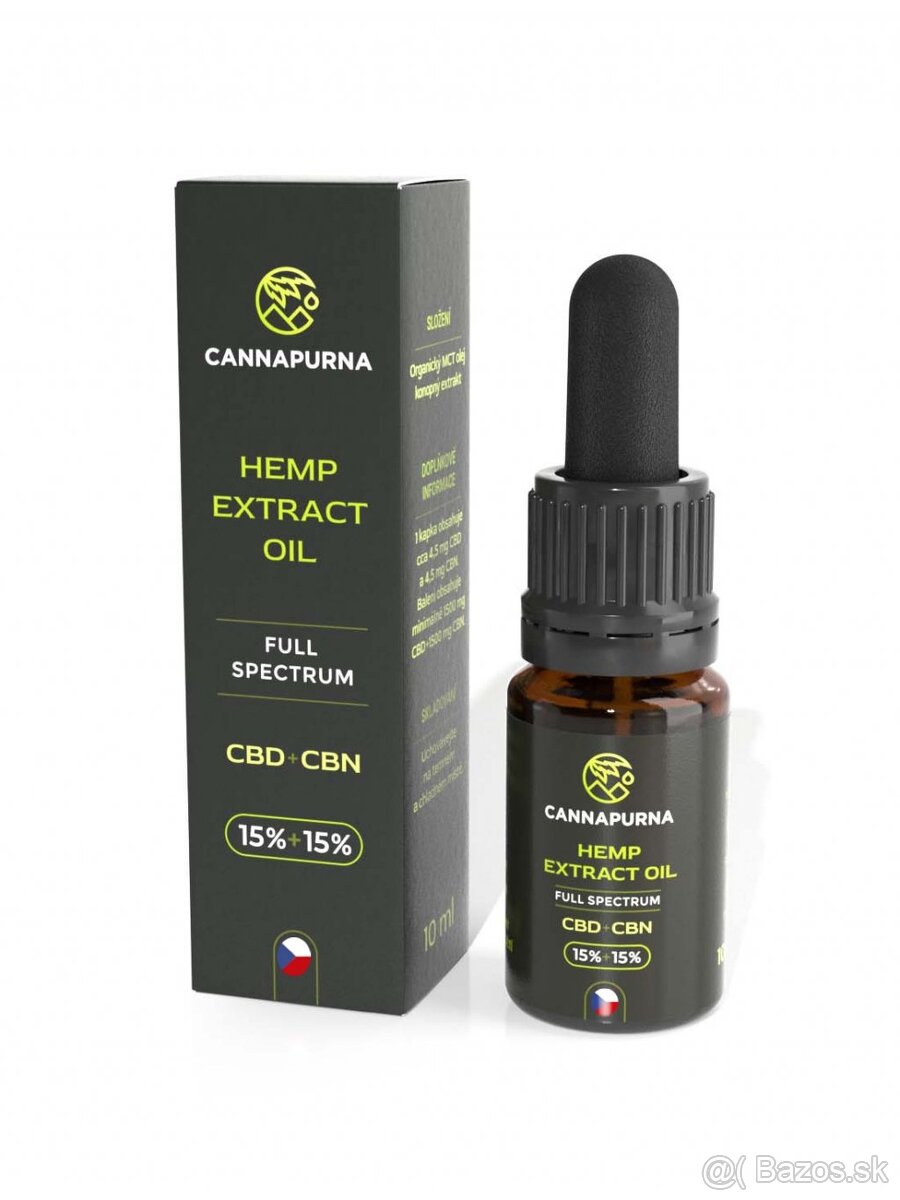 Cannapurna CBD CBN olej 30%