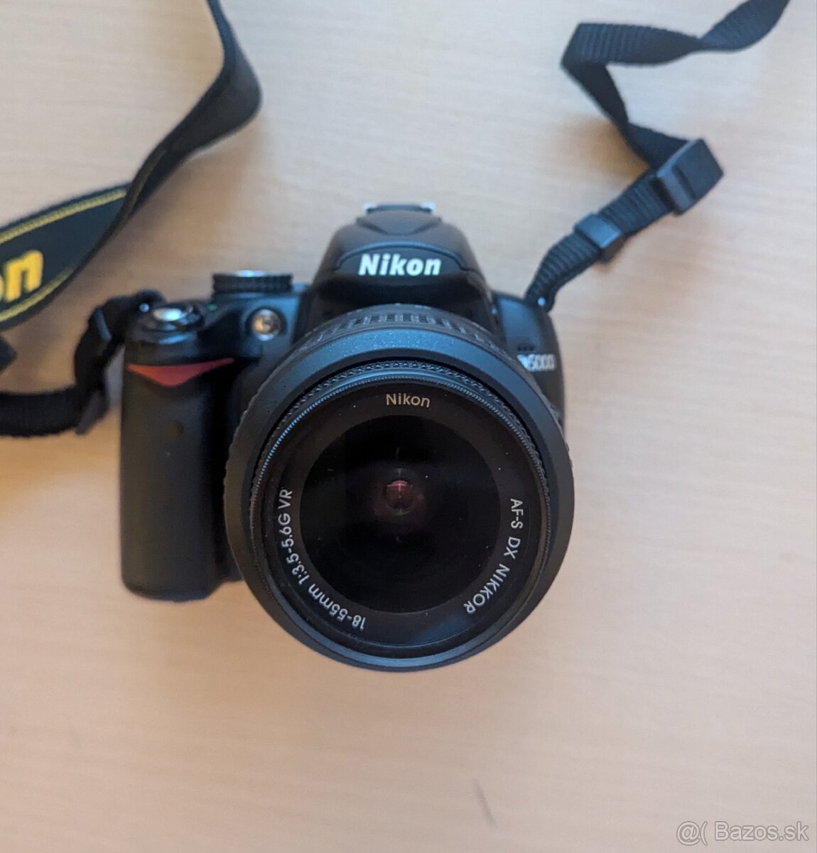 Nikon D5000 s 2 objektívmi, brašňou a filtrami