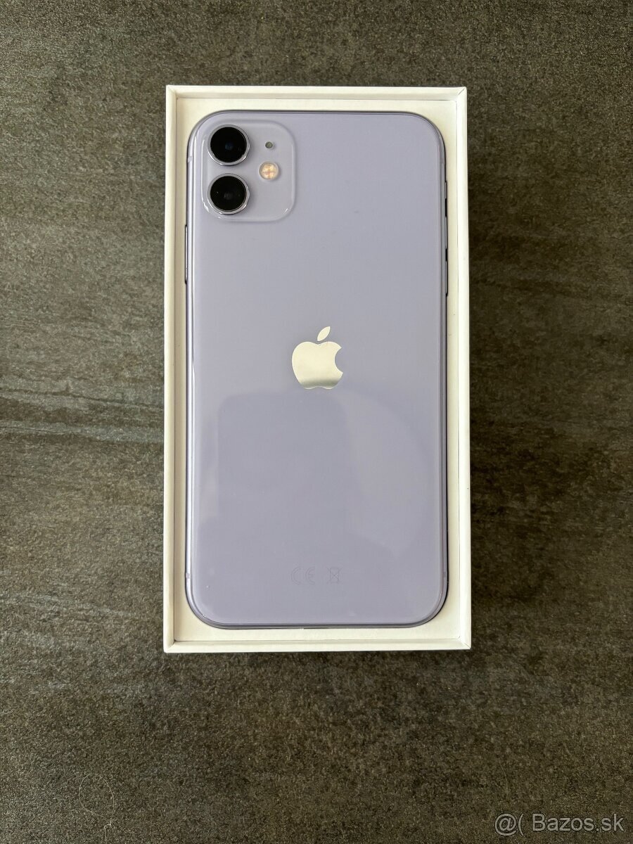 —Predam IPhone 11 128GB Fialový